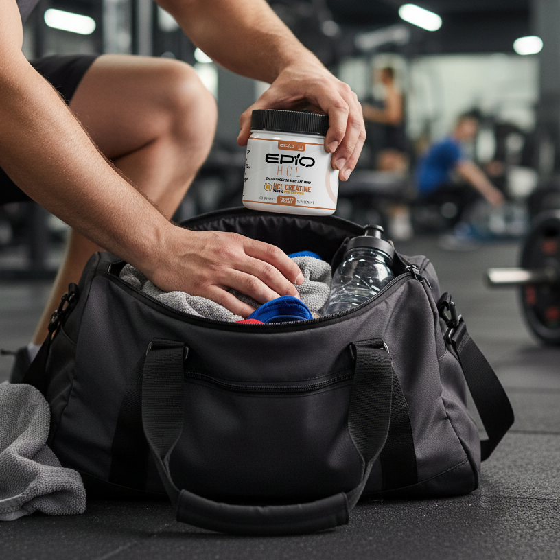 EPIQ HCL gummies spill out of bottle