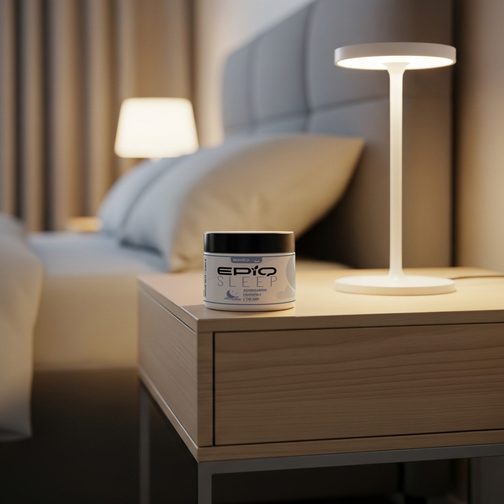 EPIQ SLEEP gummies spill out of bottle